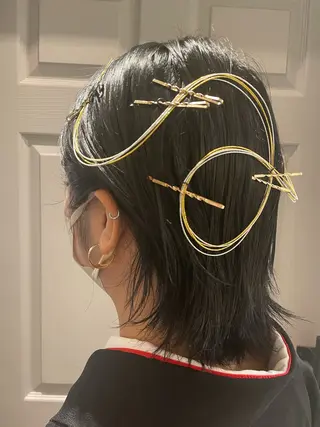 ショート 原 麻耶のヘアスタイル