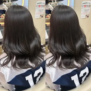セミロング カラー 似合わせカラー/ のののヘアスタイル