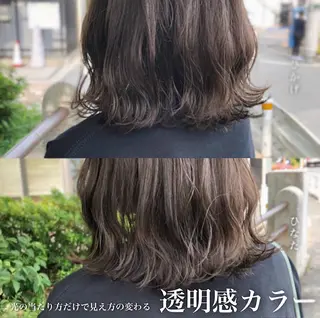 ミディアム カラー XYZ新宿所属・⭐️DAIKI⭐️ ハイトーン/髪質改善のヘアスタイル