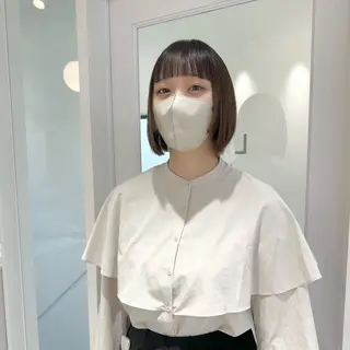 ショート カラー パーマ お洒落パーマ/ 艶カラー/michiのヘアスタイル