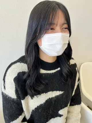 ロング カラー 🌼sunc HINAMI🌼のヘアスタイル