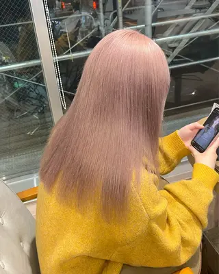 ロング カラー 北村 優斗のヘアスタイル