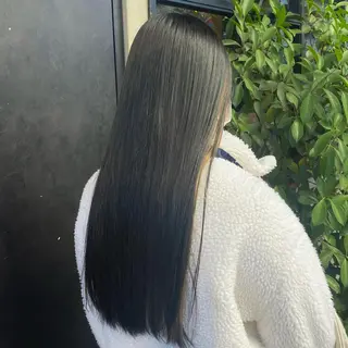 ロング カラー 比嘉 陽のヘアスタイル