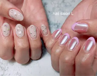 ネイル 吉川市 ネイルサロンLのネイルデザイン