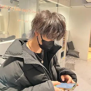 ショート カラー パーマ メンズ 🔥札幌No.1🥇 パーマ特化美容師🔥のヘアスタイル