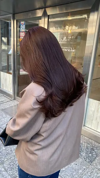 ロング AHNKISM所属・トレンド🌷 ボブ　パーマ🩰のヘアスタイル