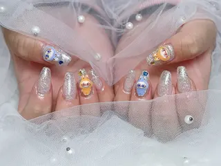 ネイル 【Eclat エクラ】nail&beauty所属・Eclat〔エクラ〕 MOEKA𝜗𝜚*のネイルデザイン