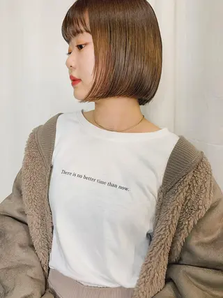 ショート カラー ヘアアレンジ キッズ ネイル マツエク・マツパ 古賀 侑磨のヘアスタイル