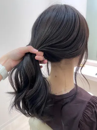 ロング カラー 暗髪/艶髪/Ono .のヘアスタイル