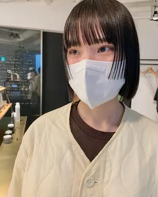 ショート パーマ tension 【テンション】のヘアスタイル