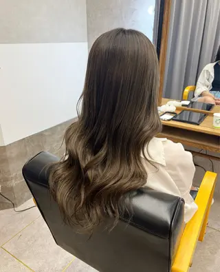 ロング カラー GiseL 博多 ほのかのヘアスタイル