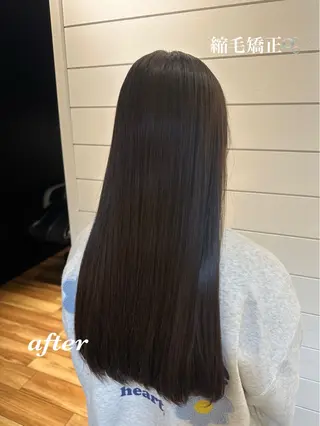 ロング パーマ ブリーチカラー/ 透明感/aika¨̮のヘアスタイル