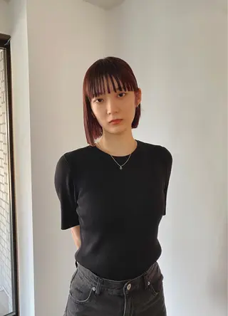 ミディアム カラー GATTACA所属・KEI gattacaのヘアスタイル