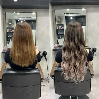 ロング カラー ヘアアレンジ ar+ ❤︎ maiのヘアスタイル