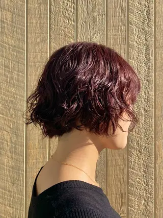 カラー cornucopia所属・富樫 摩耶のヘアスタイル