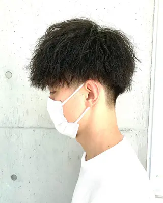 ショート パーマ 👑ツイスパ👑 中谷 陸のヘアスタイル