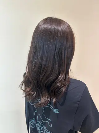 ロング カラー 海外風ブリーチなし 🫒Rion🫒🩶のヘアスタイル