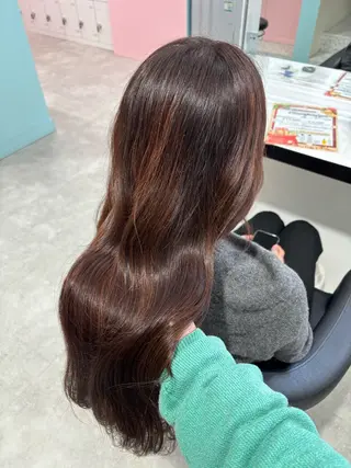 ロング Wカラー/暖色/べ ージュりく©︎🐝のヘアスタイル