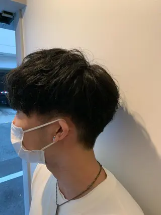 カラー メンズ 大阪メンズパーマ /スパイキー/らいのヘアスタイル