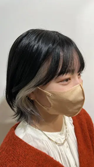 ミディアム カラー こじま しょういちのヘアスタイル