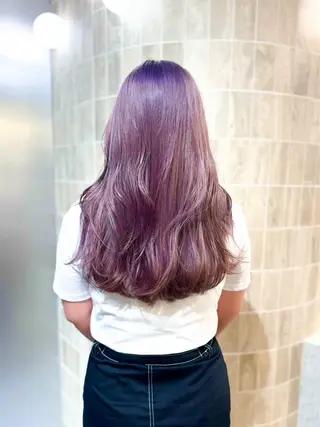 ロング Elsa the leap元町店所属・Elsa アヤカのヘアスタイル