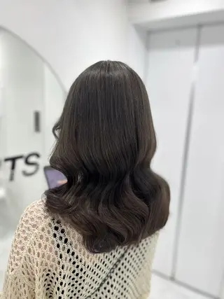 カラー 🇰🇷韓国っぽ 透明感🇰🇷胡海のヘアスタイル