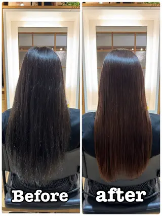 セミロング afloatkobe所属・美髪/髪質改善 川口凌弥のヘアスタイル