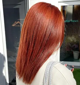 セミロング 💕モテを引き出す 🧡NANAKO🧡のヘアスタイル