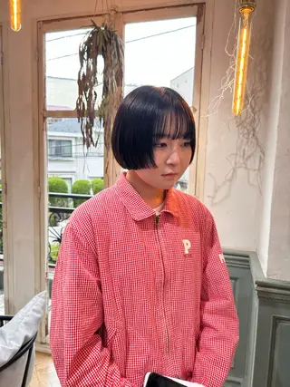 ショート 艶カラー🌟 kanonのヘアスタイル