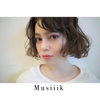 ショート パーマ Musiiik hairのヘアスタイル