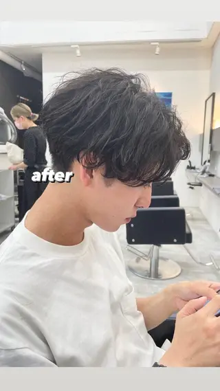 パーマ メンズ Seiya/ sio.hairのヘアスタイル