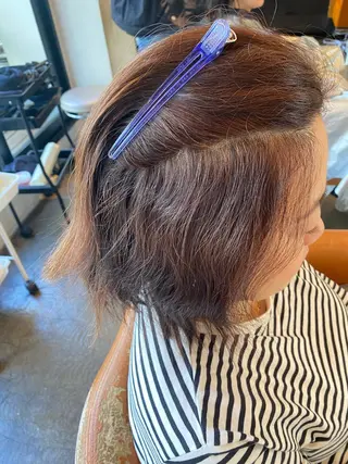 ショート パーマ 癖毛&ダメージ改善 カット/soyaのヘアスタイル