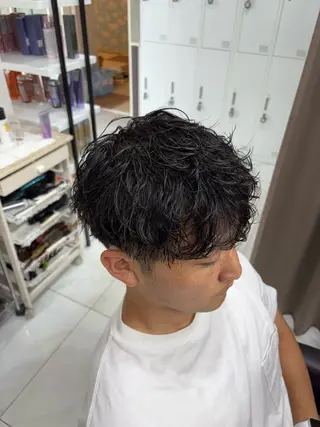 パーマ メンズ 【GRANDEUR】 RYUのヘアスタイル