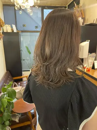 セミロング カラー Stir maison[ステアメゾン]所属・layer cut /MIKUのヘアスタイル
