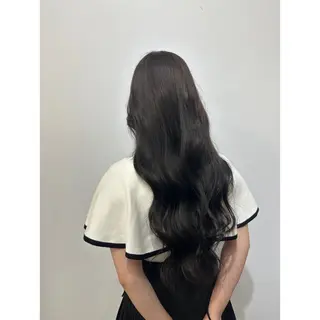 ロング 韓国ヘア×ハイトーン AYA💫のヘアスタイル