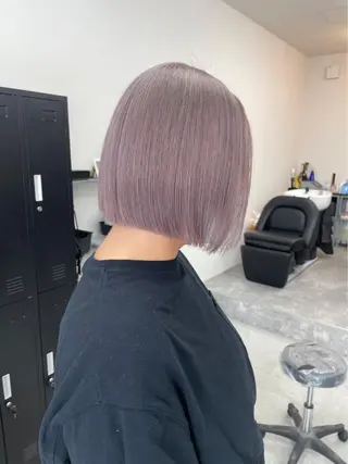 ショート カラー パーマ ヘアアレンジ メンズ キッズ ネイル マツエク・マツパ アイブロウ Eirデザイナーズ サロン茶屋町tomoのヘアスタイル