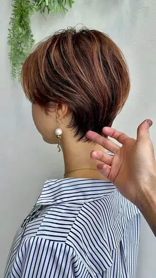 ショート ショートの匠 ✂️心斎橋・みねのヘアスタイル