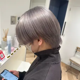 ショート 💛NOZOMI💛 ハイトーンカラーのヘアスタイル