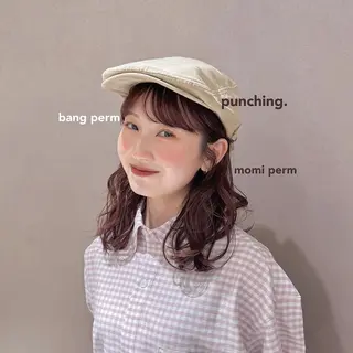 ミディアム Aya/パーマ /表参道のヘアスタイル