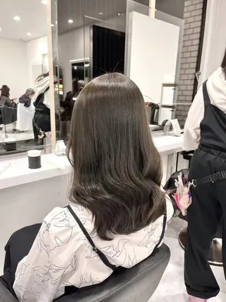 カラー 🌿赤み消し艶カラー ✨横浜UNITED♡のヘアスタイル