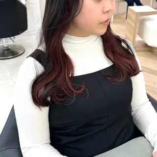 ロング カラー ♡ParveMix 花房 菜乃♡のヘアスタイル