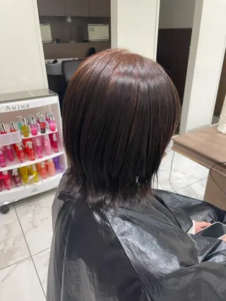 ミディアム カラー 韓国透明感カラー🌀 yuukiのヘアスタイル