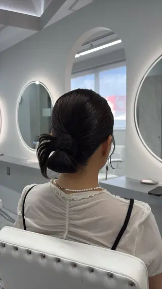 ヘアアレンジ 天王寺 hinataのヘアスタイル