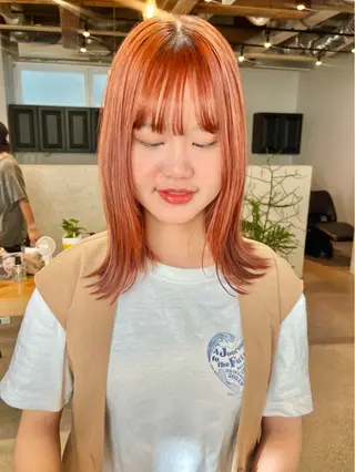 ミディアム December/ jingumae所属・【カットモデル募集】 yuzuのヘアスタイル