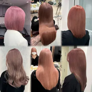 セミロング 髪質改善/カラー 山口蒼太のヘアスタイル