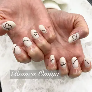 ネイル ビアンカ大宮 店長 モリサワレイラのネイルデザイン