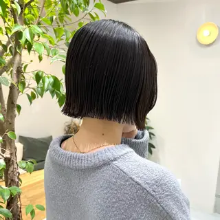 ショート ぱつっとボブ/ショ ート/タカダアスミのヘアスタイル