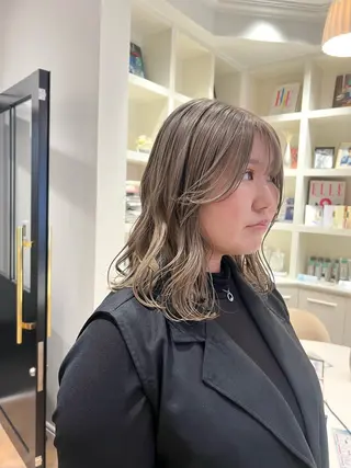 ミディアム カラー 似合わせ/レイヤー 💟SAEのヘアスタイル