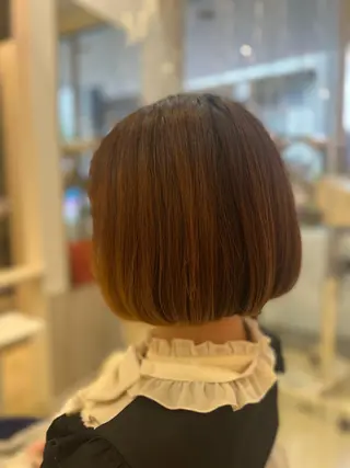 ミディアム 大西 七海のヘアスタイル