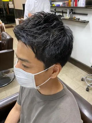 ショート メンズ RELATION Men's hairのヘアスタイル
